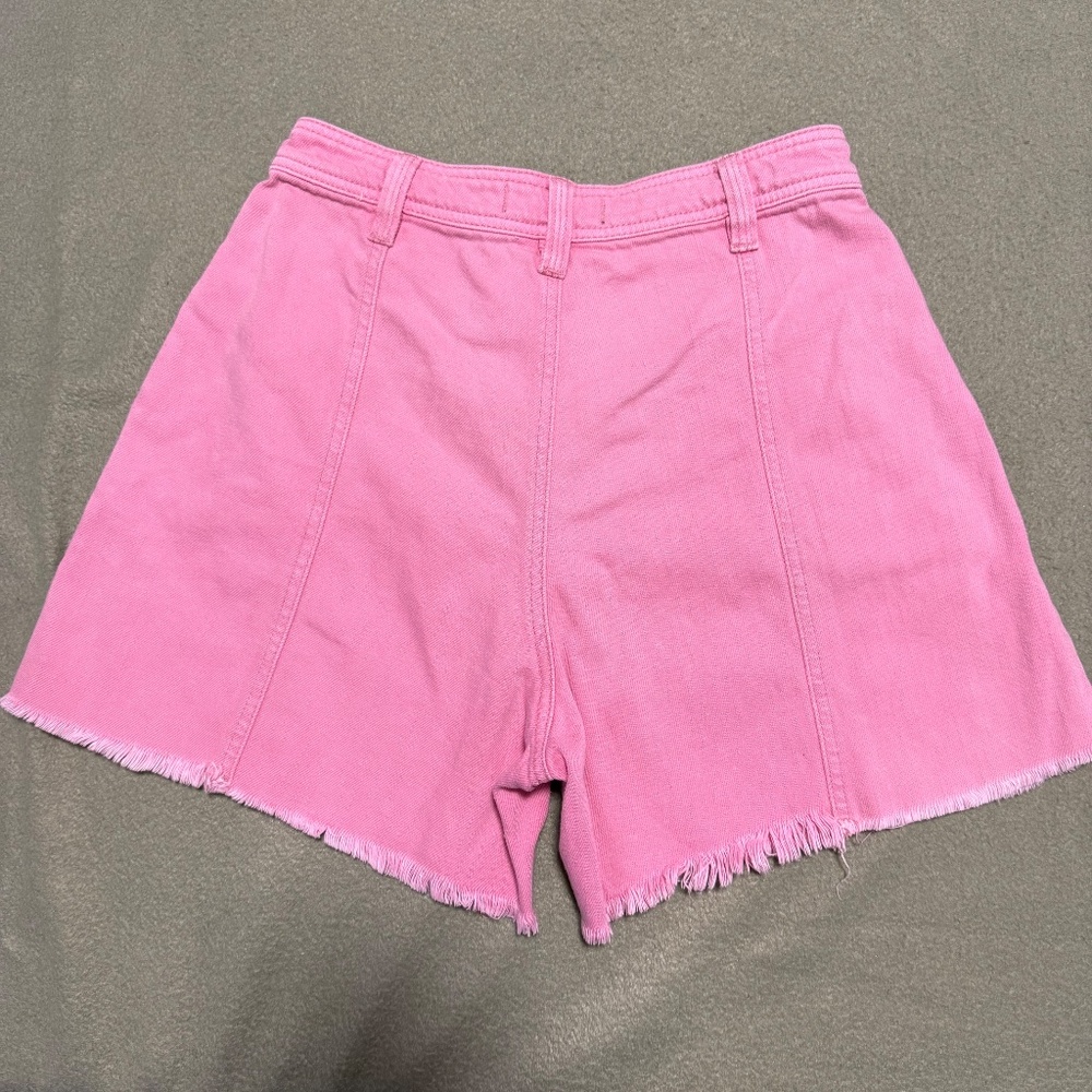 Free People Amelie Pink Shorts Size‎ 27 - Picture 3 of 7